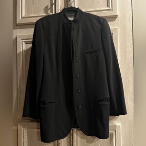 Emporio Armani Charcoal Jacket 80% Wool Made in Italy Size 40